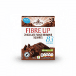 Crownfield Fibre Up Chocolate Fudge Brownie Squares 120gm High In Fibre