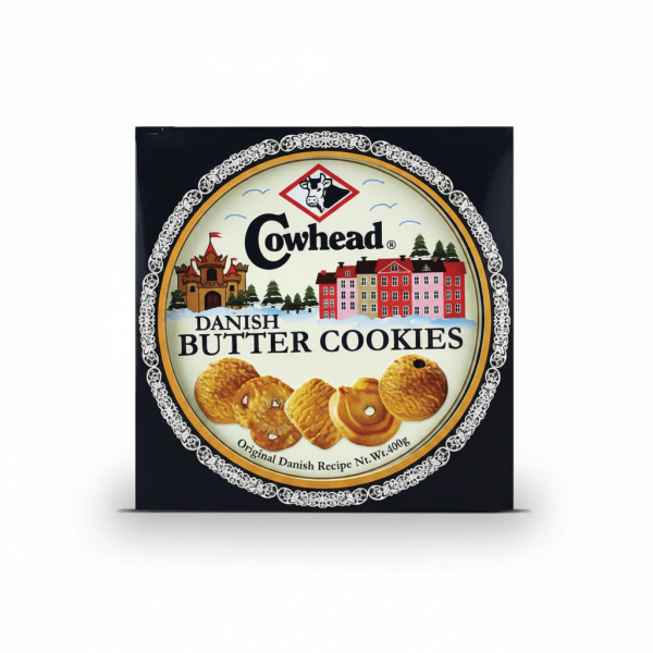 Cowhead Danish Butter Cookies 400gm Original Danish Recipe