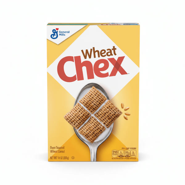 General Mills Wheat Chex Oven Toasted Wheat Cereal 14 OZ