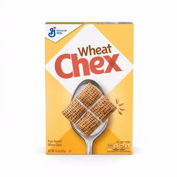General Mills Wheat Chex Oven Toasted Wheat Cereal 14 OZ