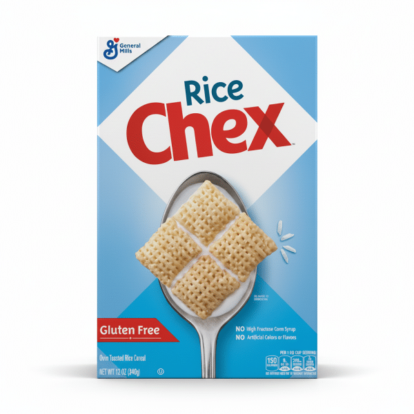 General Mills Rice Chex Oven Toasted Rice Cereal Gluten Free 12 OZ