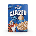 Kellogg's Frosted Flakes Glazed Donut Holes Cereal 10oz