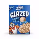 Kellogg's Frosted Flakes Glazed Donut Holes Cereal 10oz