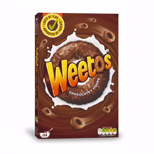 Weetos Chocolatey Hoops Cereal Loved by Kids Approved by Parents