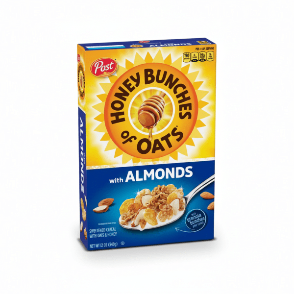 Post Honey Bunches of Oats with Almonds Sweetened Cereal 12oz