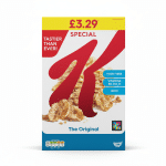 Kellogg's Special K The Original Cereal High Fibre Vitamins B6 B12 D Iron 440gm