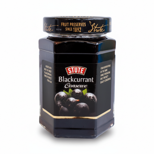 Stute Blackcurrant Conserve 340gm Fruit Preserves