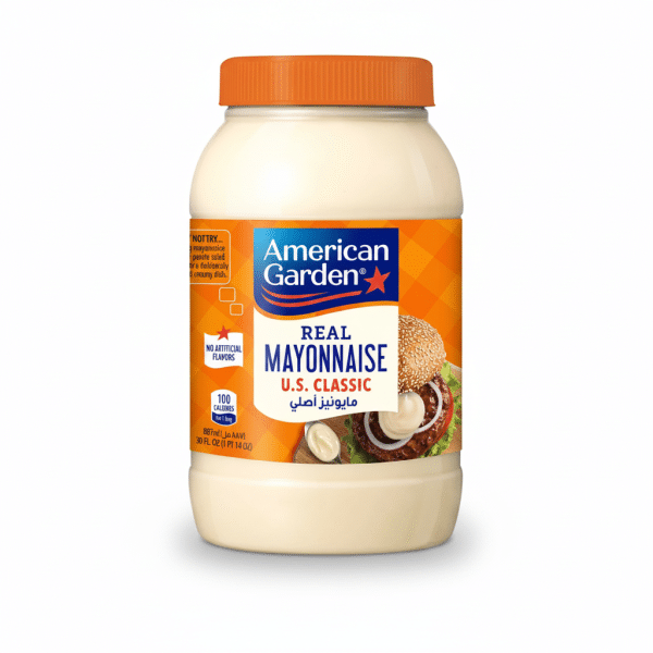 American Garden Real Mayonnaise U.S. Classic 887ml No Artificial Flavors