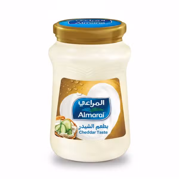 Almarai Cheddar Taste Cream Cheese Spread 500gm