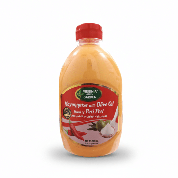 Virginia Green Garden Mayonnaise with Olive Oil Touch of Peri Peri 500ml