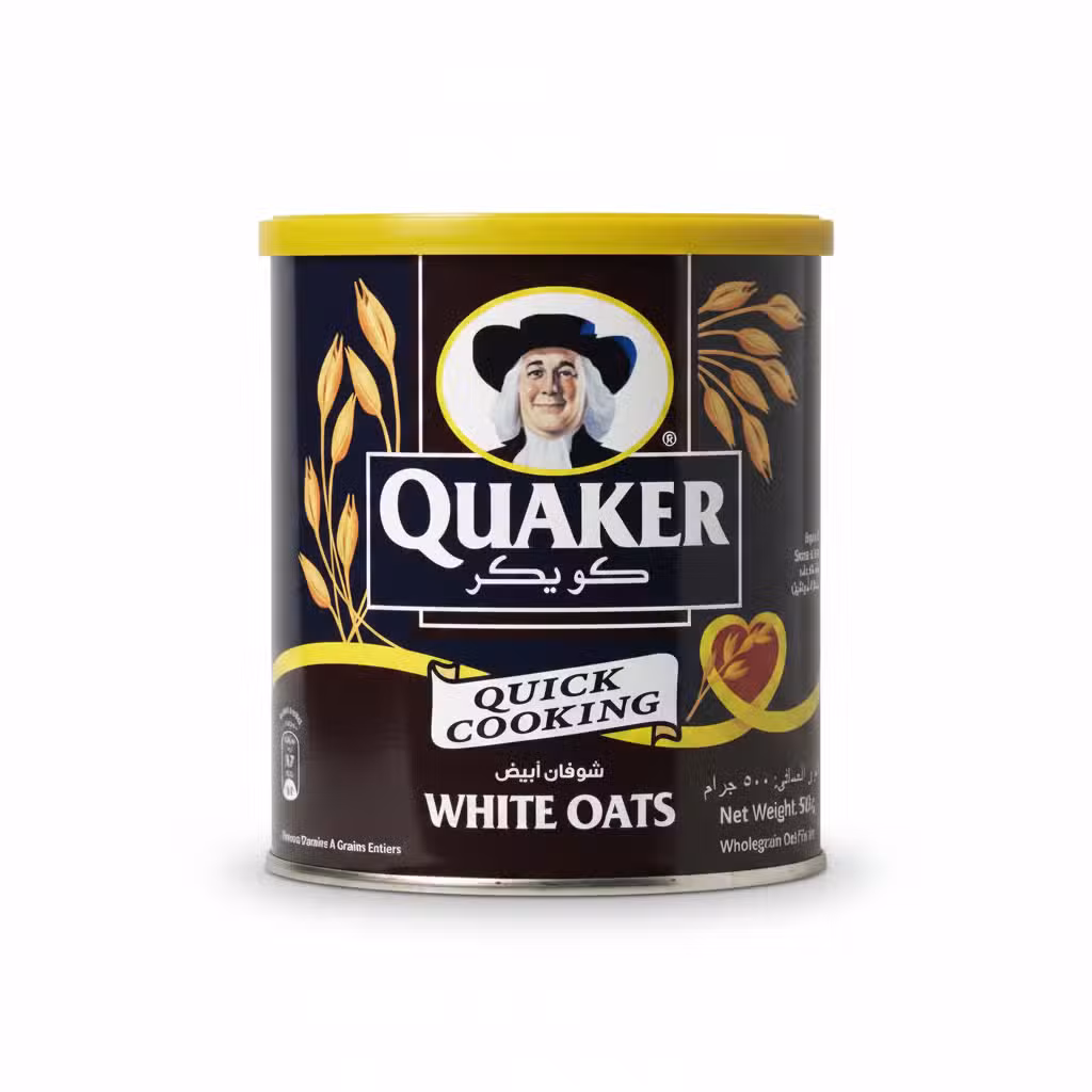 Quaker Quick Cooking White Oats 500gm