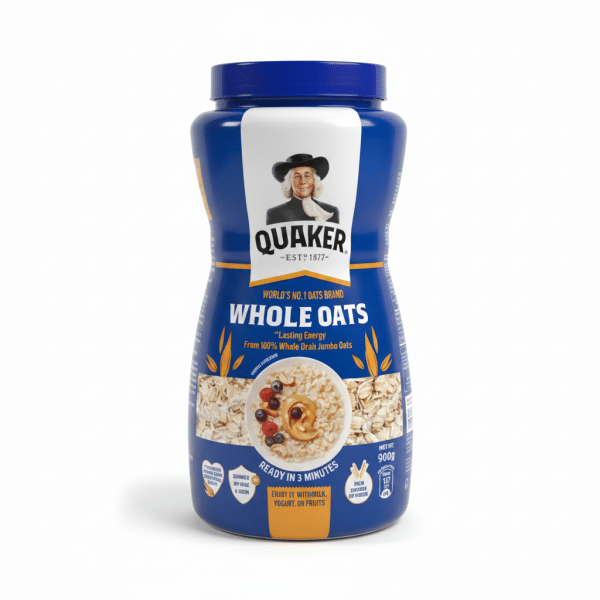 Quaker Whole Oats 900G Jumbo Oats Lasting Energy