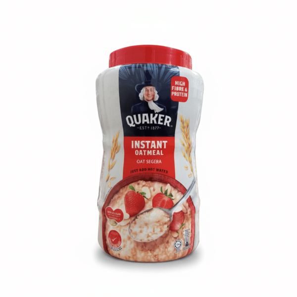 Quaker Instant Oatmeal Oat Segera High Fibre Protein 1kg
