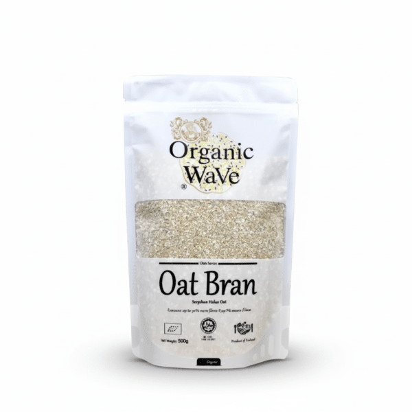 Organic Wave Oat Bran 500gm Organic