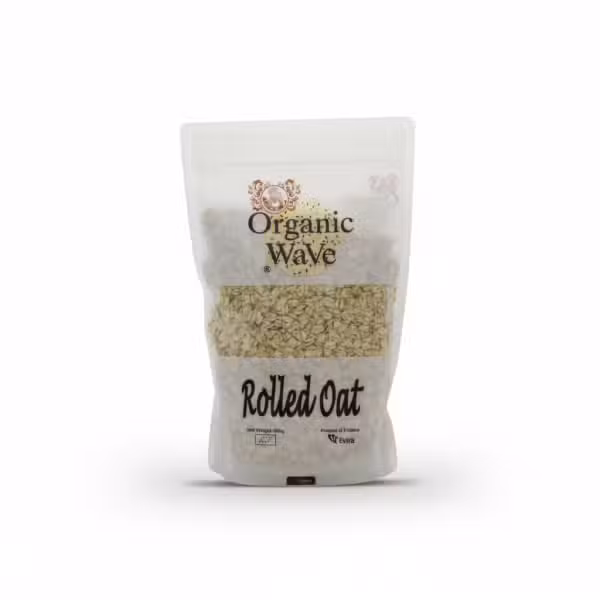 Organic Wave Rolled Oat 500gm Organic