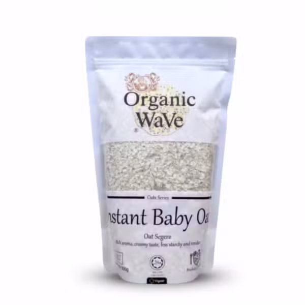 Organic Wave Instant Baby Oats 500gm Oat Segera
