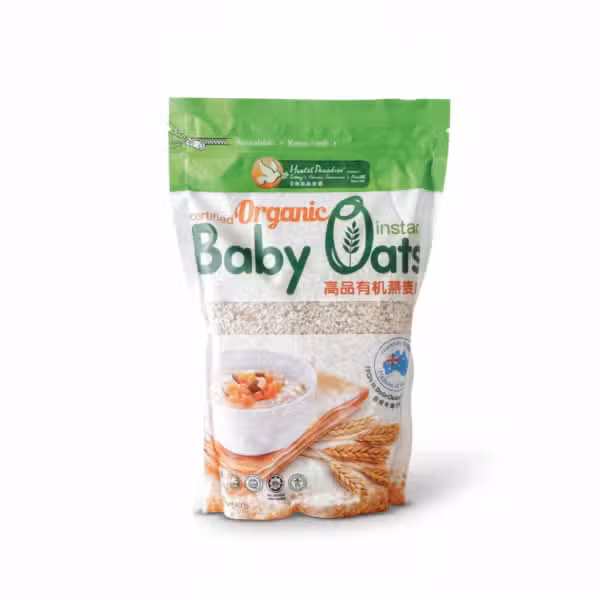 Healthy Paradise Certified Organic Instant Baby Oats 500gm