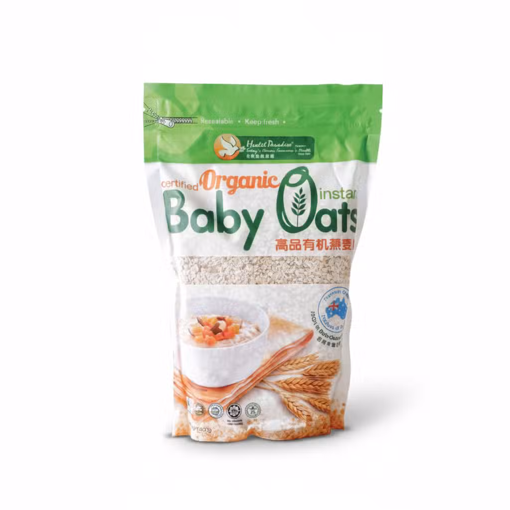 Healthy Paradise Certified Organic Instant Baby Oats 500gm