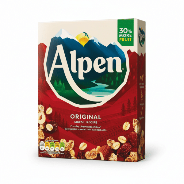Alpen Original Muesli Recipe 550G 30% More Fruit