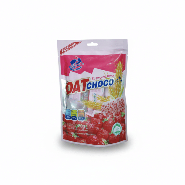 Twinfish Strawberry Flavor Oat Choco 80gm Premium