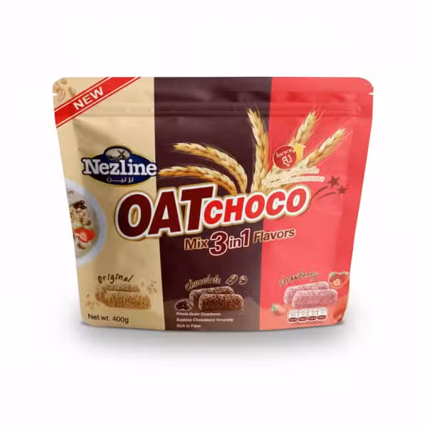 Nezline Oat Choco Mix 3in1 Flavors 400gm