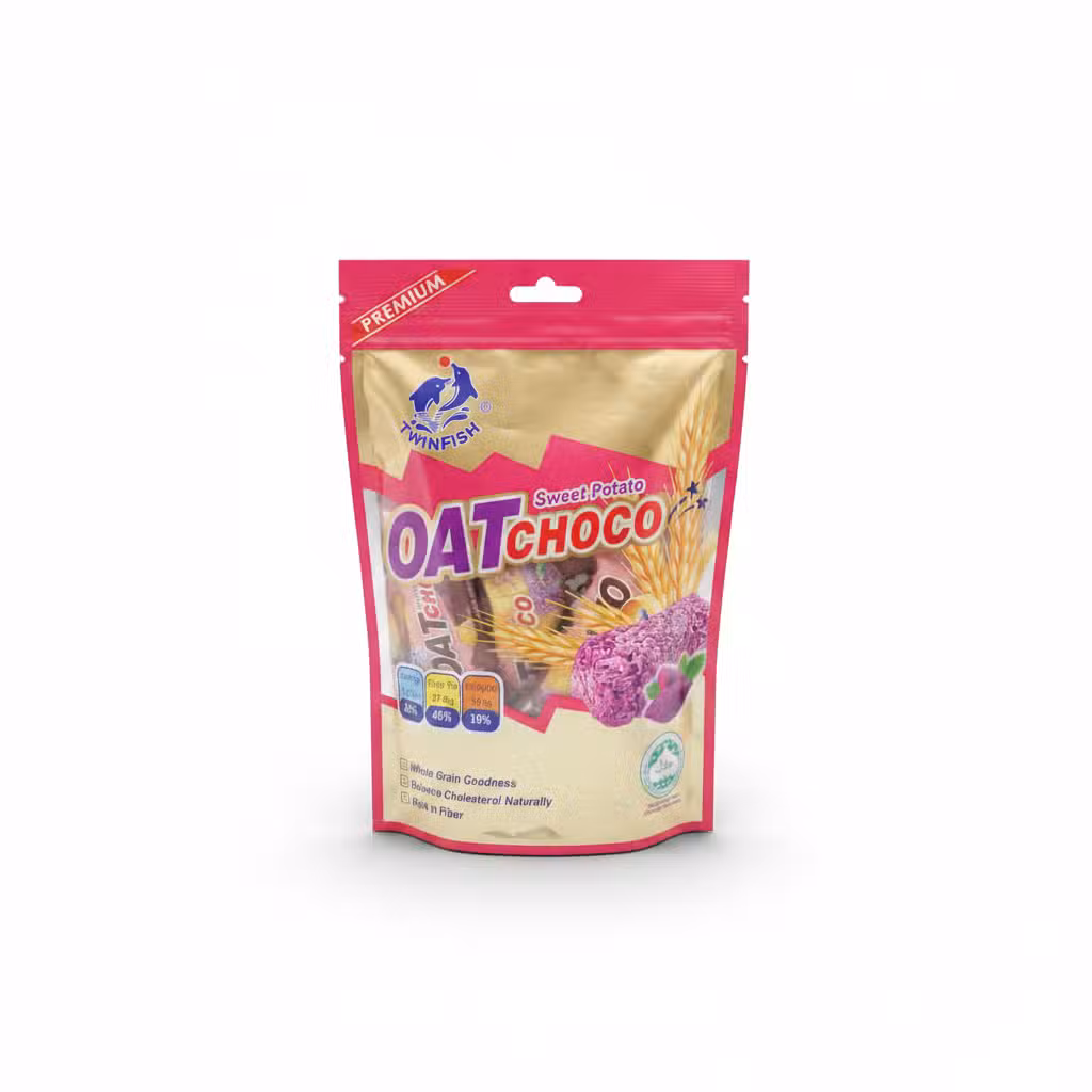 Twinfish Oat Choco Sweet Potato 180gm Whole Grain Goodness