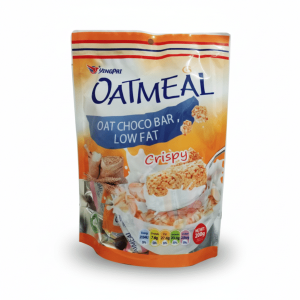 Yingpai Oatmeal Oat Choco Bar Low Fat 200gm Crispy