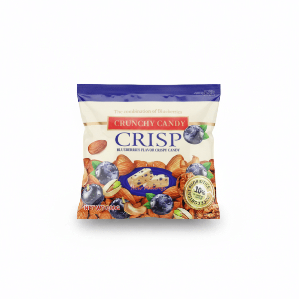 Crunchy Candy Crisp Blueberries Flavor Crispy Candy 300gm Almonds