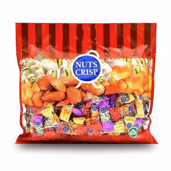 TQ Nuts Crisp 400gm Almonds and Nuts Mix