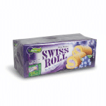 SwizzLef Swiss Roll Blueberry Flavour Cake 24 pcs
