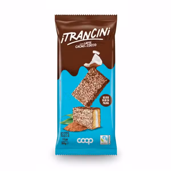 Coop Itrancini con Latte Cacao e Cocco 350g