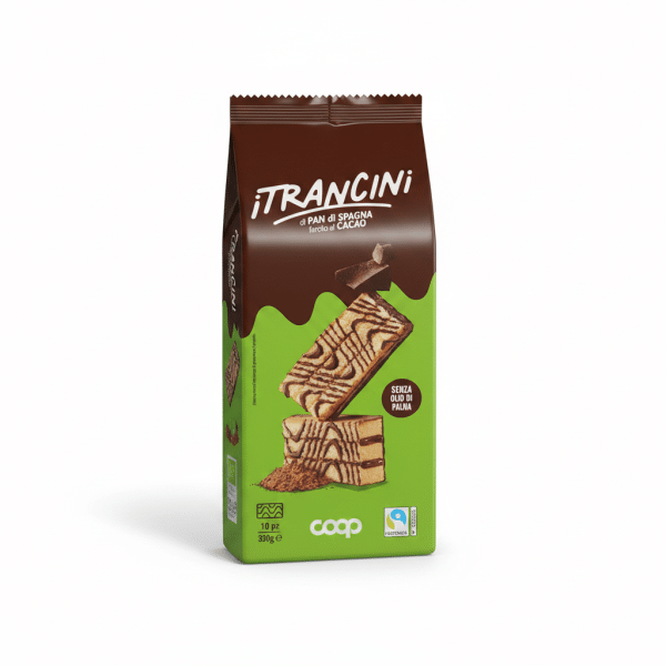 Coop Itrancini di Pan di Spagna farcito al Cacao 300gm