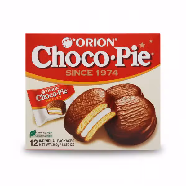 Orion Choco Pie 360gm Individual Packages
