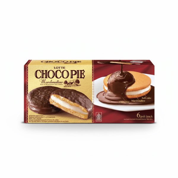Lotte Choco Pie Marshmallow 6 Pak Pack