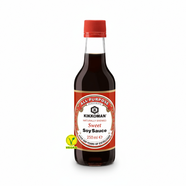 Kikkoman Sweet Soy Sauce All-Purpose Seasoning Naturally Brewed 250 ml Vegan