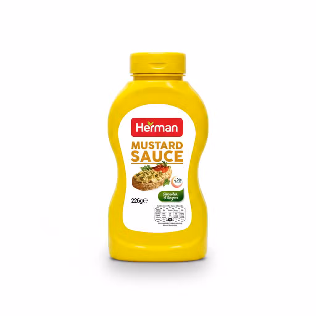 Herman Mustard Sauce 226gm Smooth & Tangier
