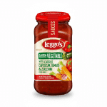 Leggo's Garden Vegetable Pasta Sauce With Carrot Capsicum Tomato Zucchini 500g