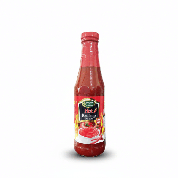 Virginia Green Garden Hot Ketchup 340gm Spicy Tomato Condiment