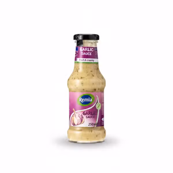 Remia Garlic Sauce 250ml fresh & creamy