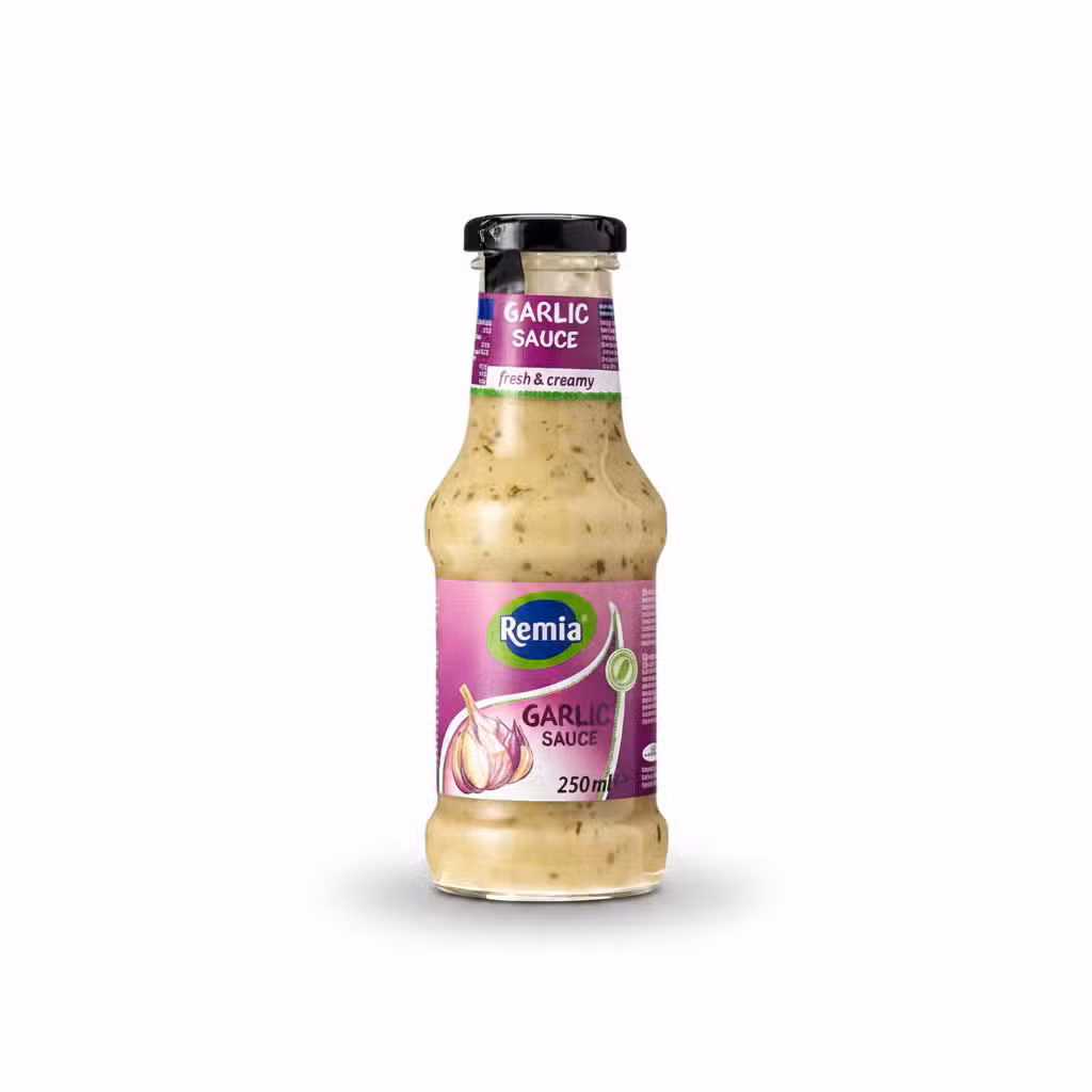Remia Garlic Sauce 250ml fresh & creamy