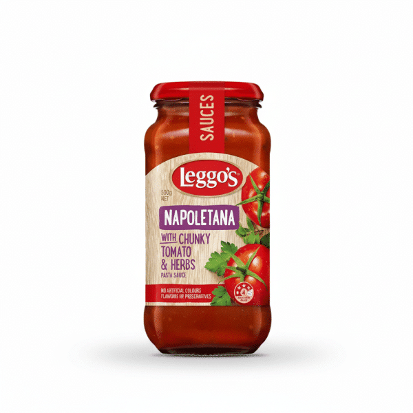 Leggo's Napoletana With Chunky Tomato & Herbs Pasta Sauce 500g