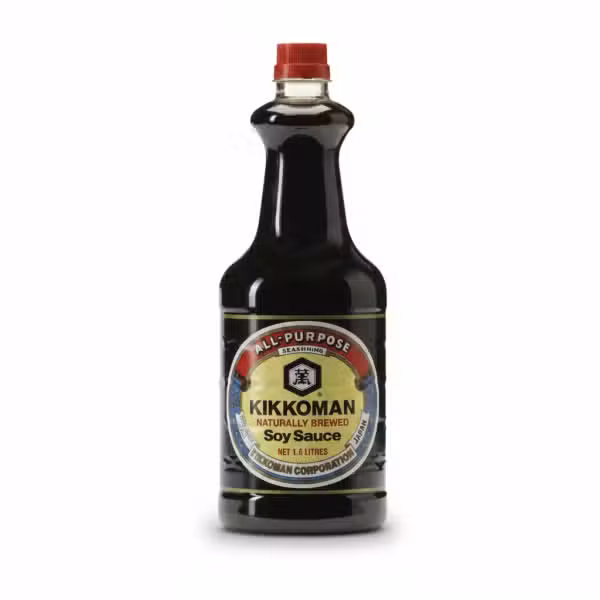 Kikkoman Naturally Brewed Soy Sauce 1.6 Litres All Purpose Seasoning
