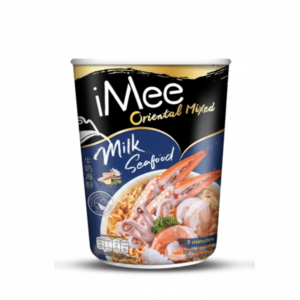 iMee Oriental Mixed Milk Seafood Flavor Cup Noodles 70gm