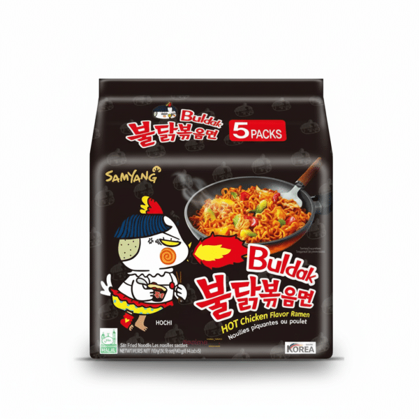 Samyang Buldak Hot Chicken Flavor Ramen 5 Packs 700gm