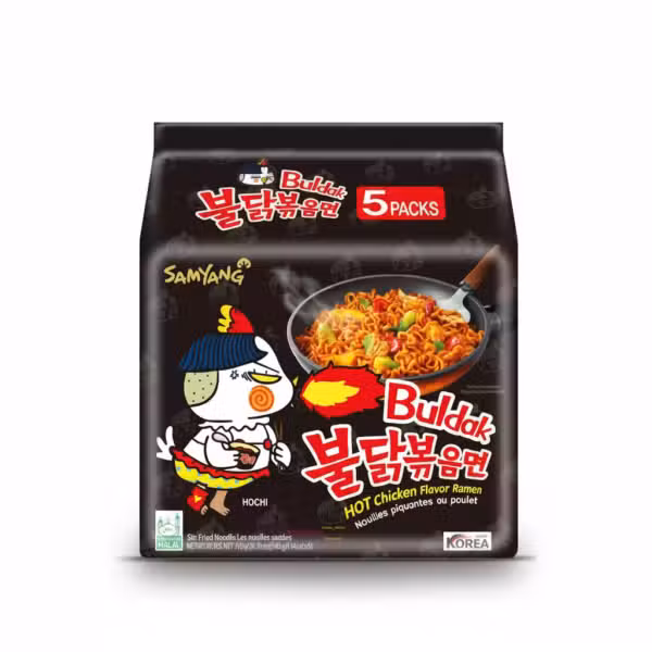 Samyang Buldak Hot Chicken Flavor Ramen 5 Packs 700gm