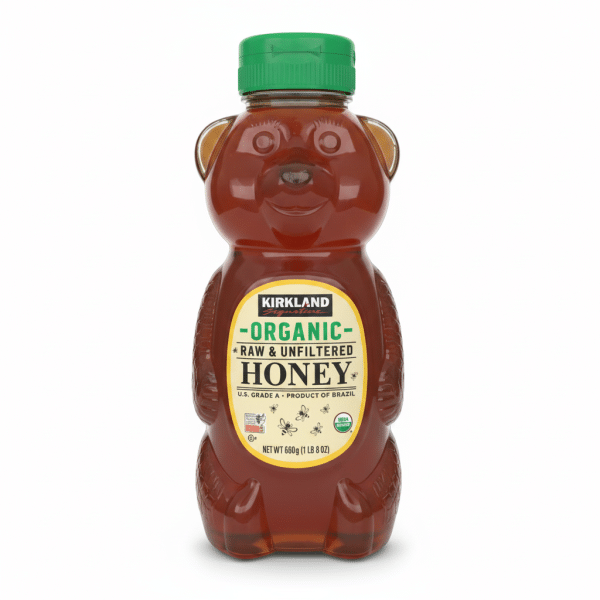 Kirkland Signature Organic Raw Unfiltered Honey 660g U.S. Grade A Product of Brazil