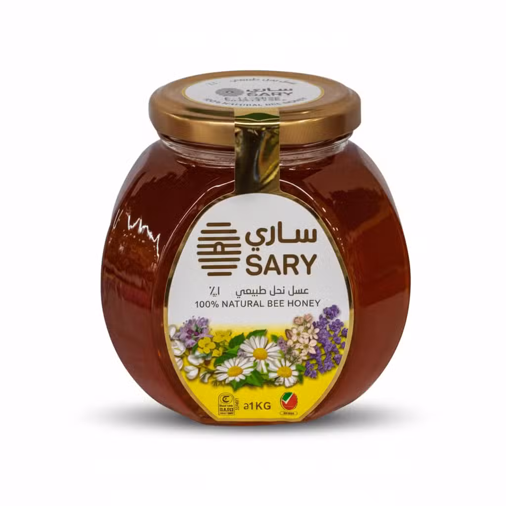 Sary 100 Natural Bee Honey 1kg