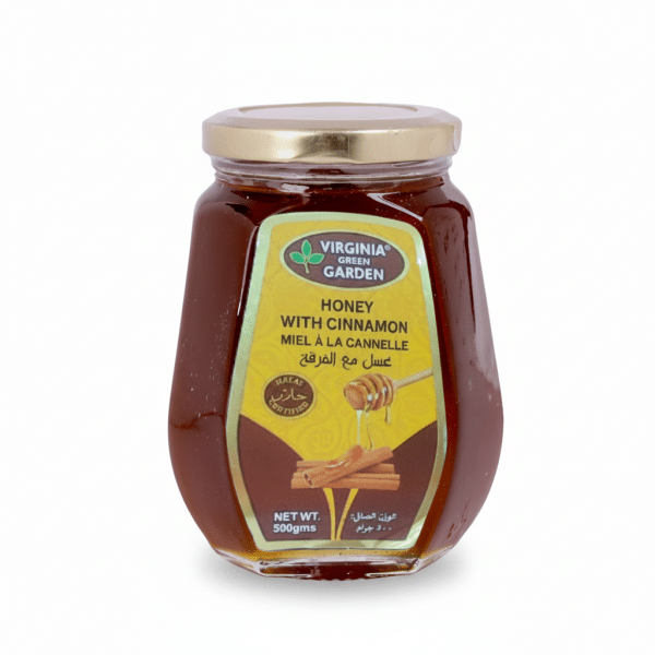 Virginia Green Garden Honey With Cinnamon 500gm