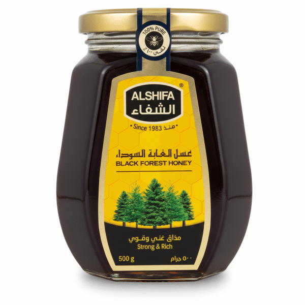 Al-Shifa Black Forest Honey 500g Strong Rich
