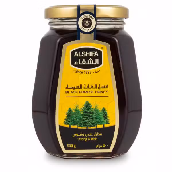 Al-Shifa Black Forest Honey 500g Strong Rich